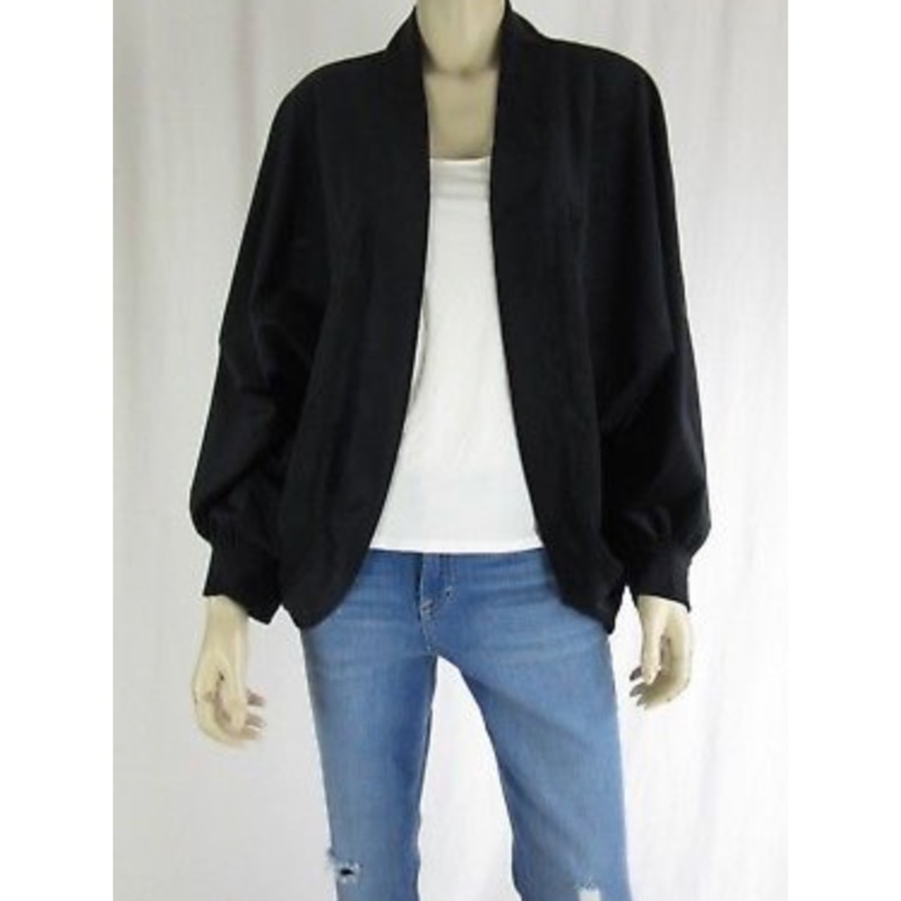 Max studio velvet black cardigan